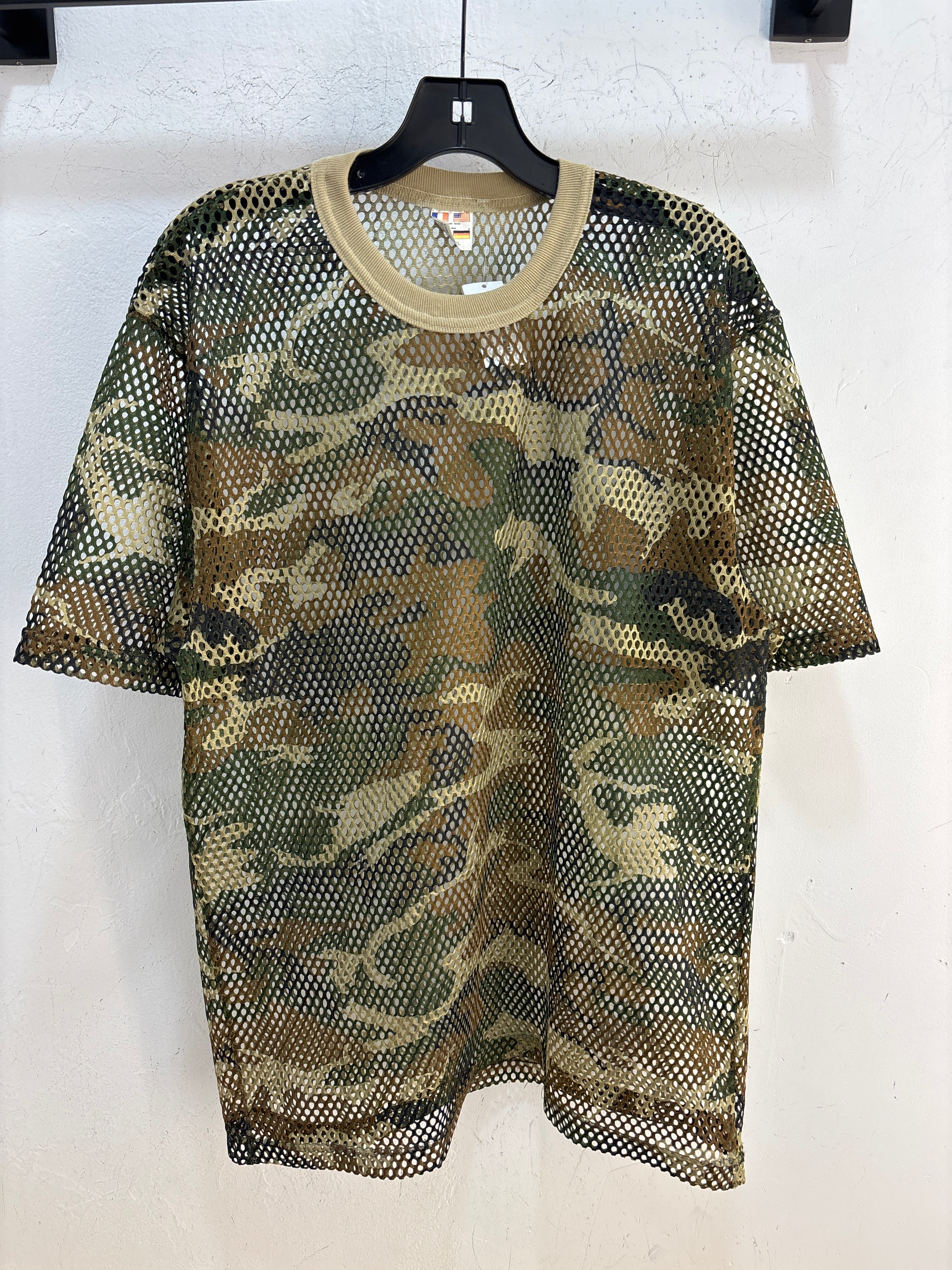 Y2k Camo Mesh Jersey Fit XL