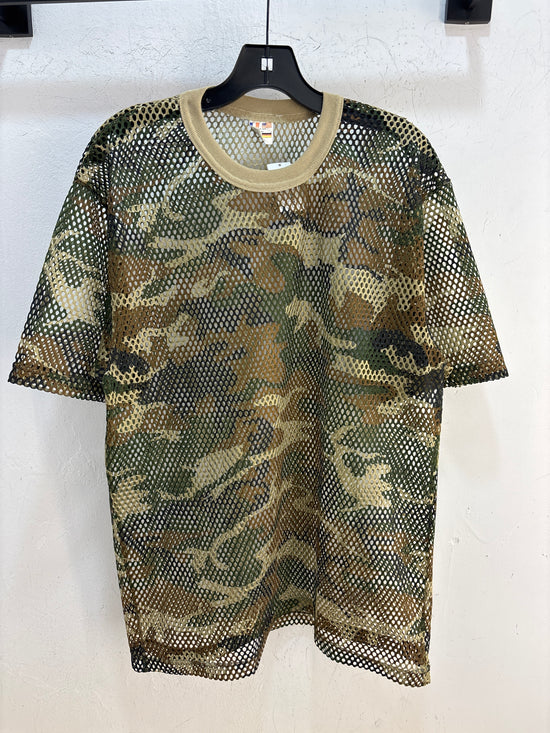 Y2k Camo Mesh Jersey Fit XL