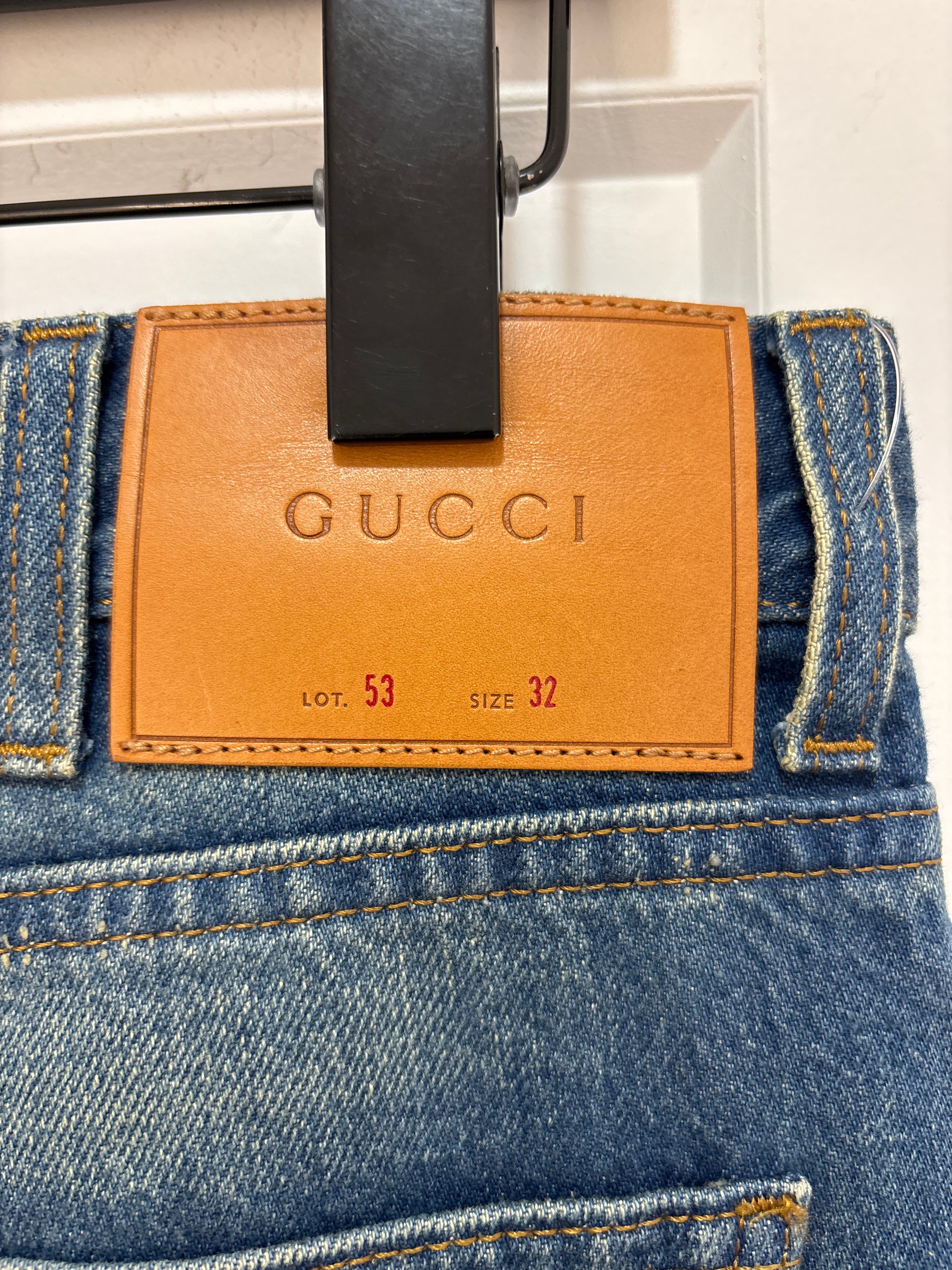 Gucci Denim Pants - Size 32