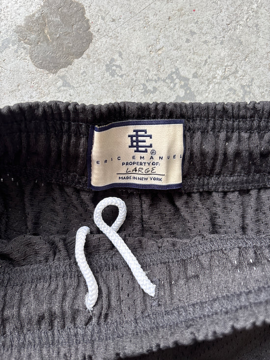 Eric emanuel Black mesh short - Sz L