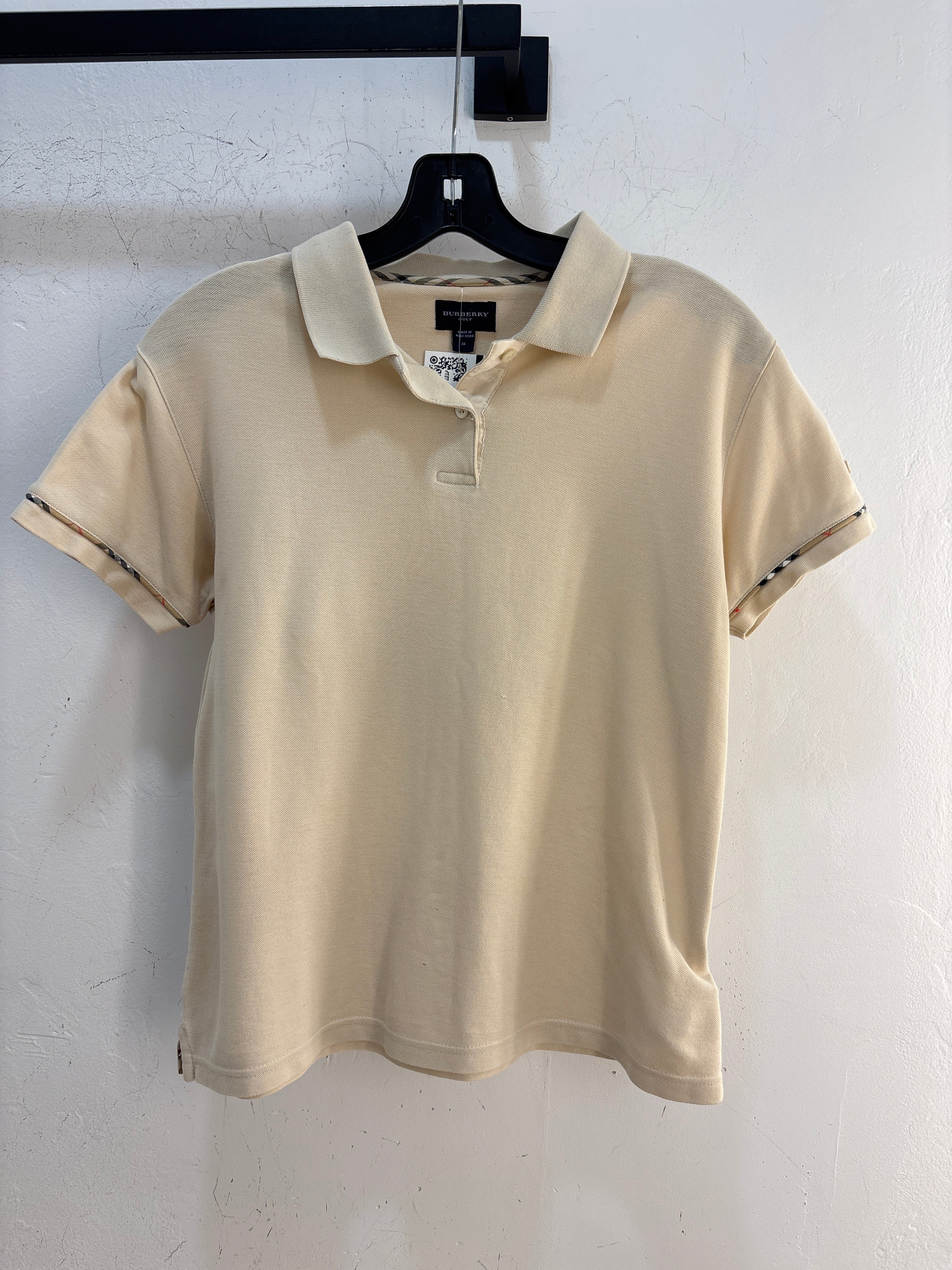Burberry Golf tan Polo - Size S Women’s