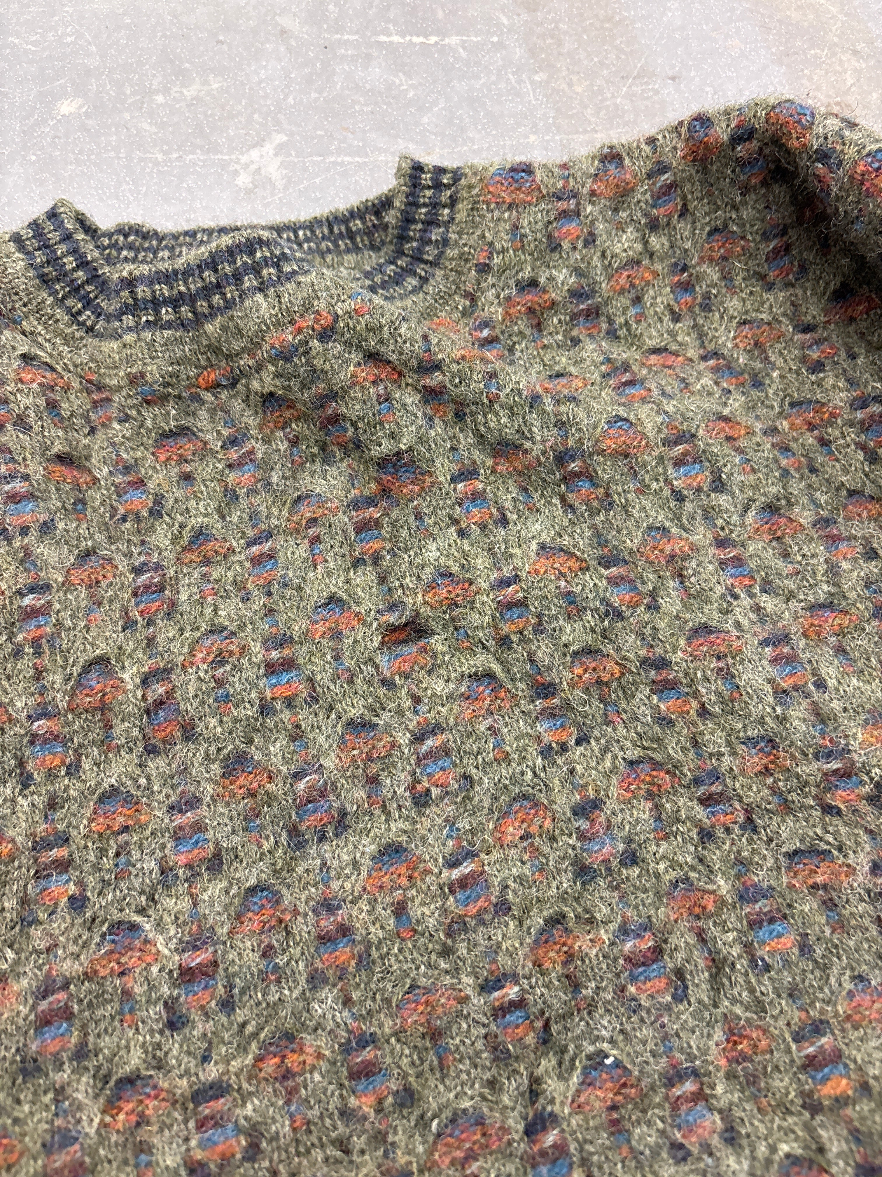 Pendleton lobo knit sweater- Sz M