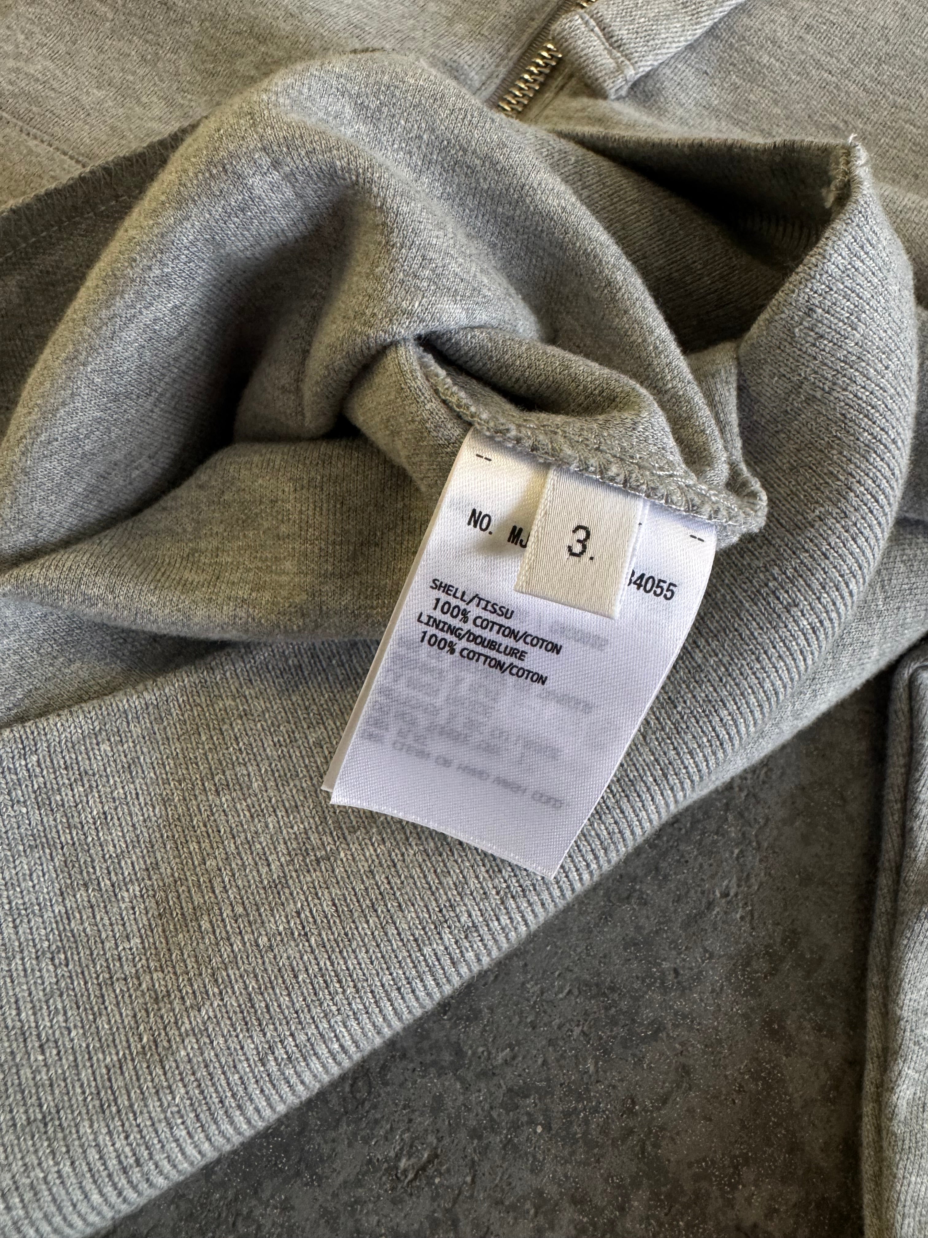 Thom Browne Grey zip-up - Sz L