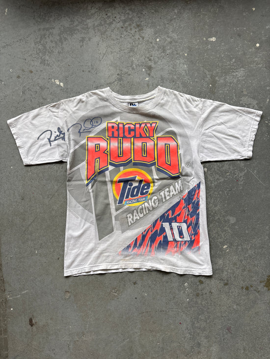 90s Ricky Rudd Tide Racing tee- Sz L