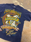 90s Michigan Wolverines tee - Sz M