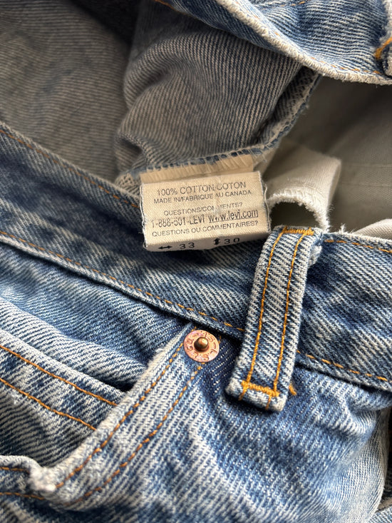 Levis orange tab blue faded jeans - Sz 33x30