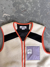 A.P.C./Braindead Sherpa Vest - Sz M