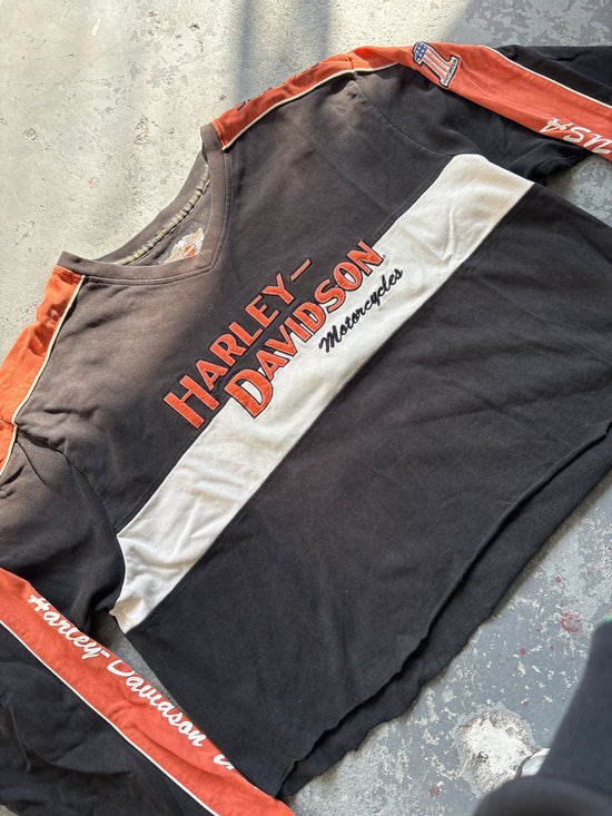 Harley Davidson cropped Sweater -Sz 3XL