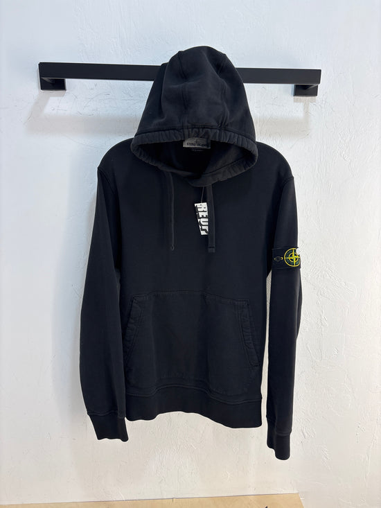 Stone Island Black Hoodie - Fit M