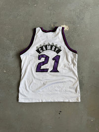 90' Champoin  Raptors Camby #21 Jersey - Sz 48(XL)