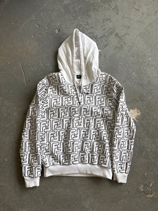 Fendi x Josha Vides F Monogram hoodie- Size M(W)