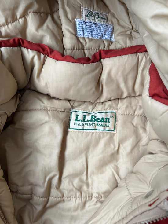 80s L.L.Bean Orange Puffer- Size M(W)