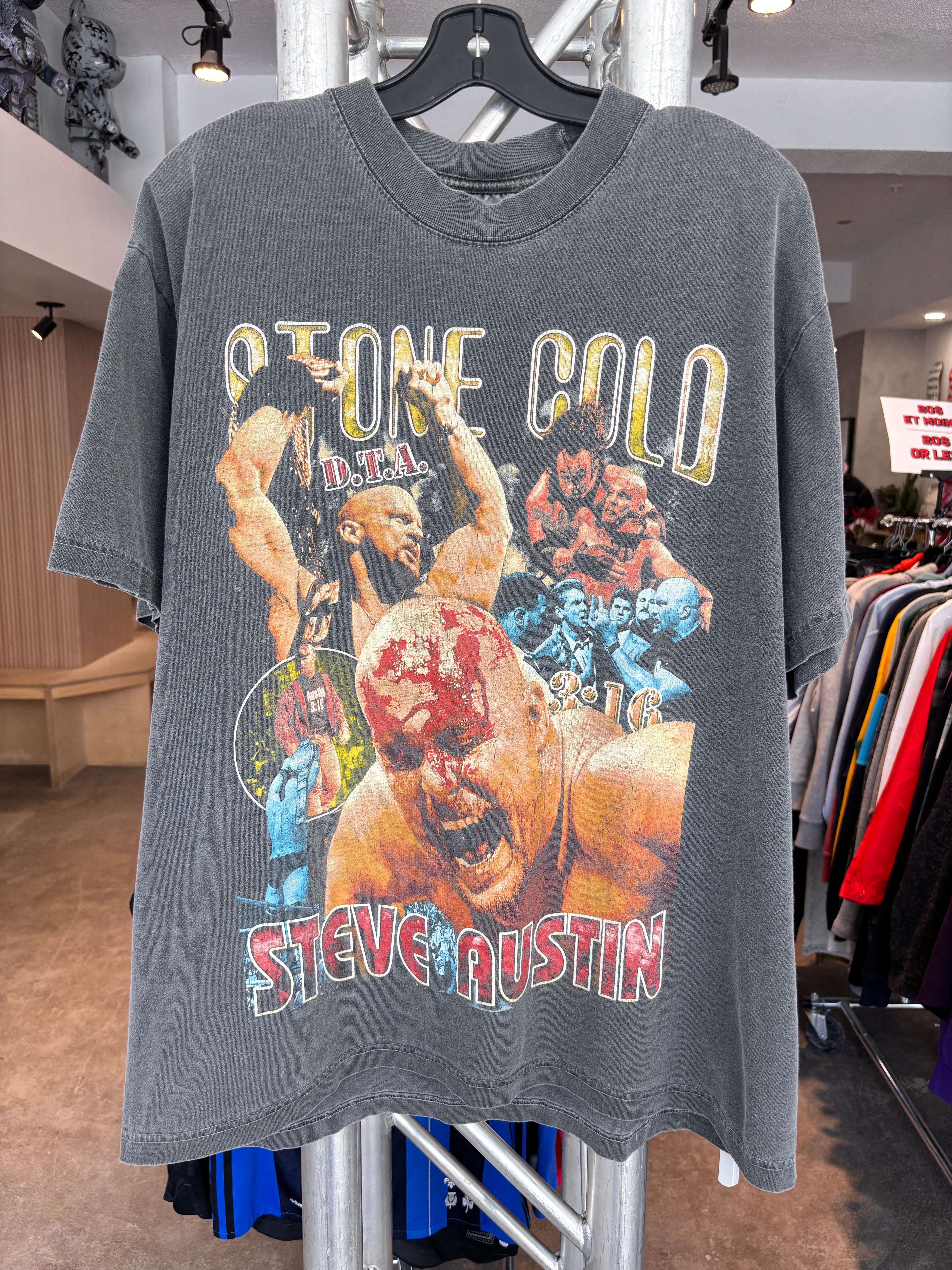 Stone Cold tee Bootleg - Size L