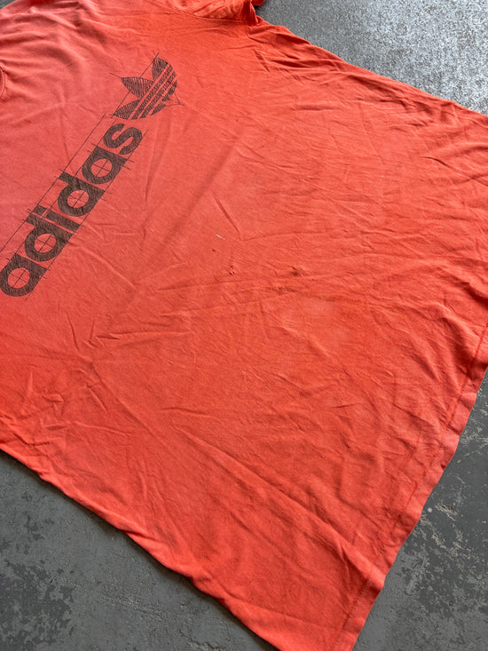 80' Adidas Sketch logo tee - Sz XL