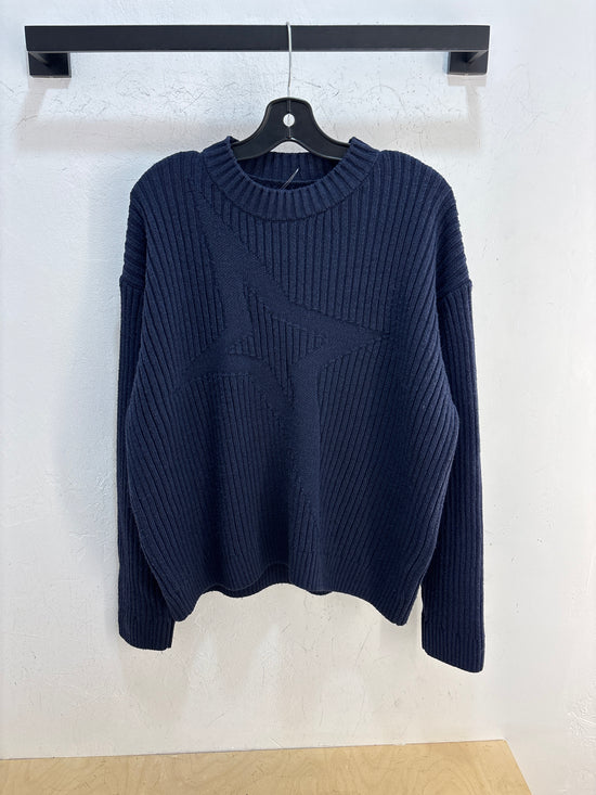 Thames navy knit Sweater
