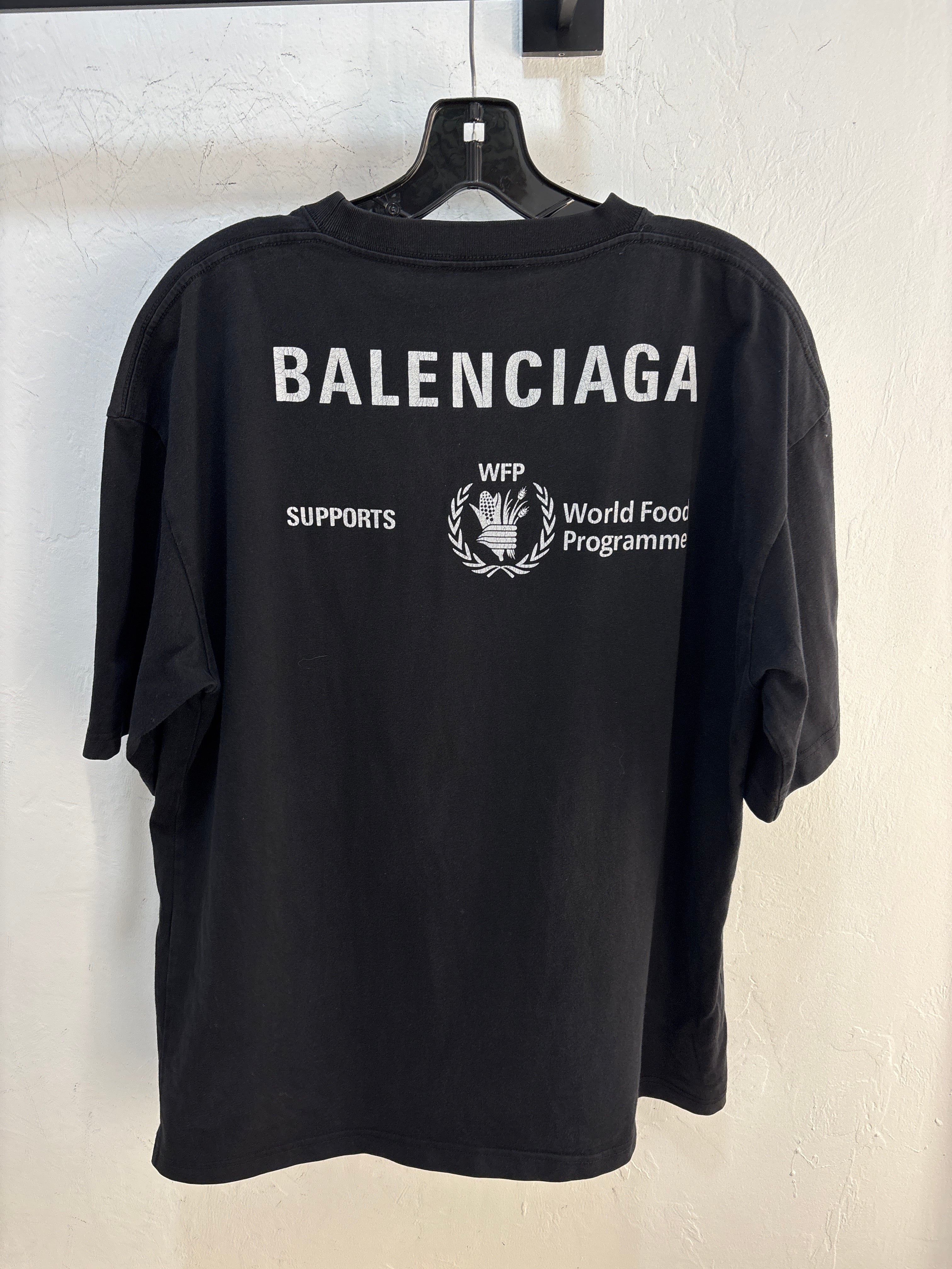 Balenciaga Food Programme Tshirt - Size M