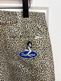NeW Supreme Leopard Chino Pants - Size 34