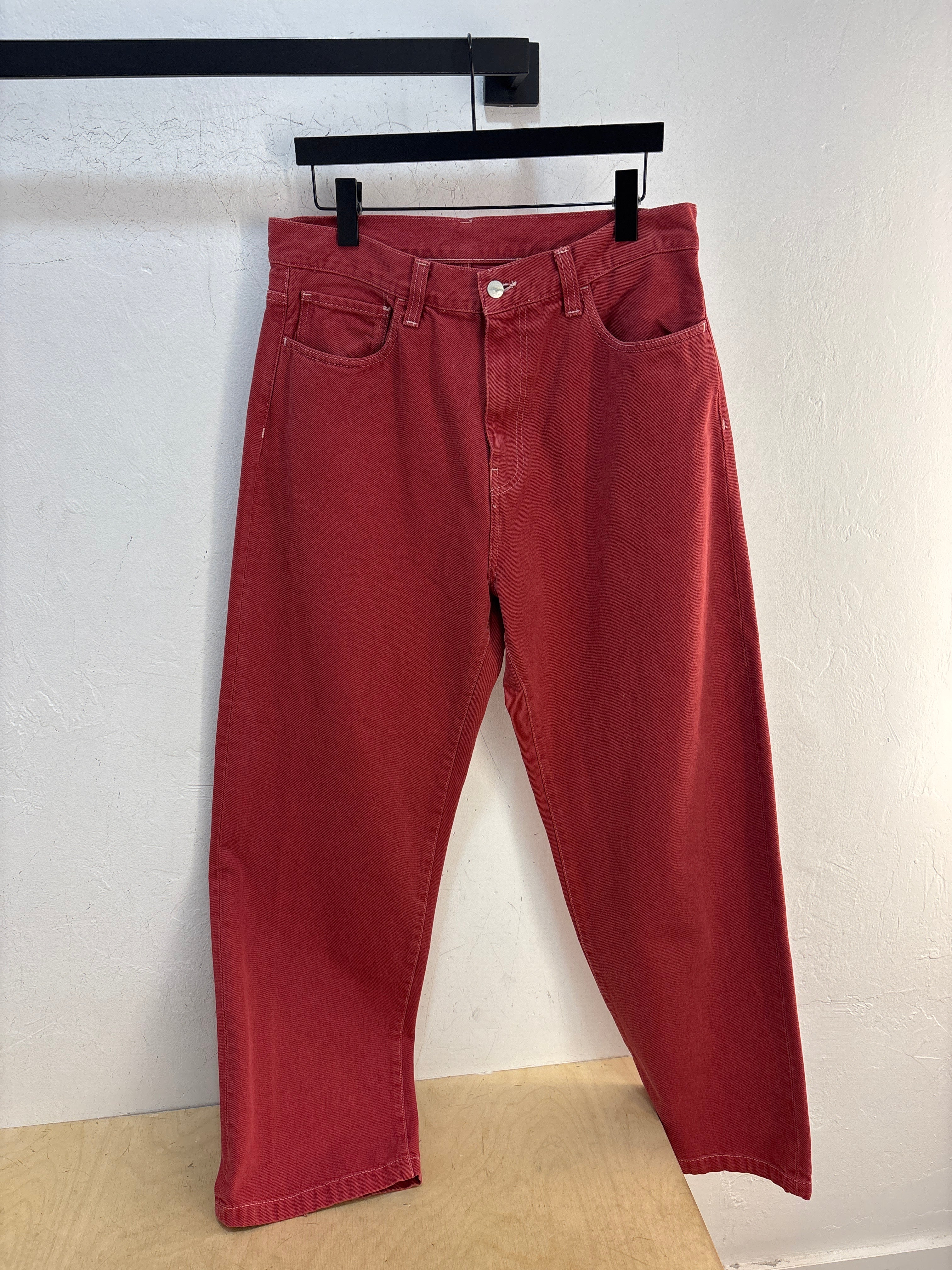 Carhartt WIP Red baggy denim - 31