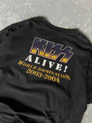 03' KISS ''World Domination 2003-04'' World Tour tee - Sz L