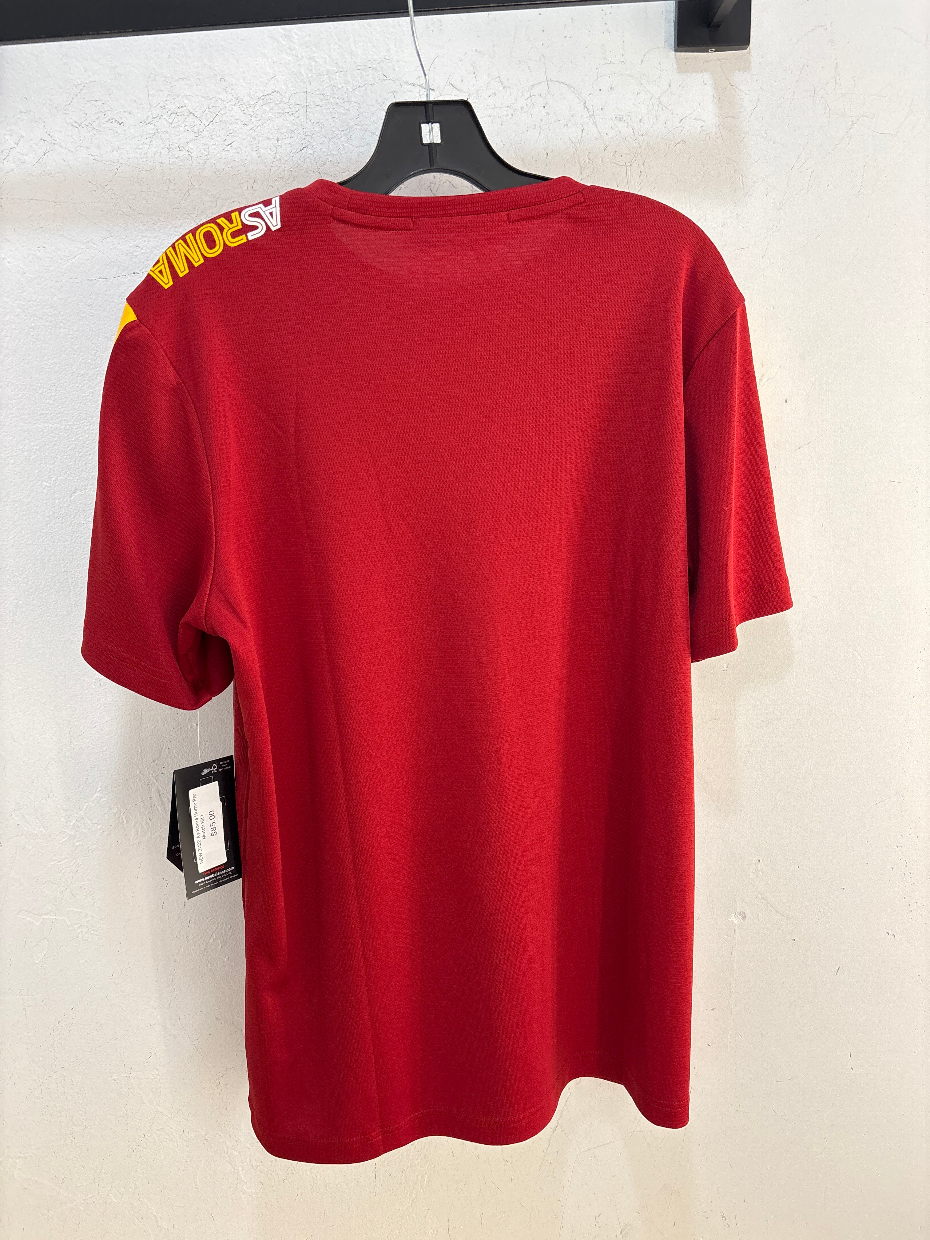 NEW 2022 As Roma Home Pre Match Kit - Size L