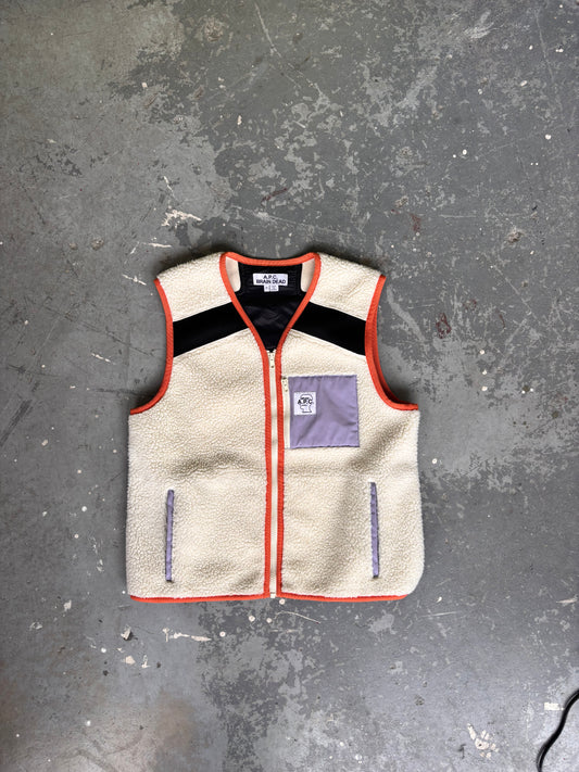 A.P.C./Braindead Sherpa Vest - Sz M