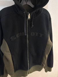 Y2K Schott Wool Zipup Jacket M