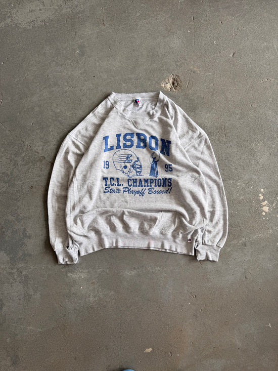Russell Lisbon Football crewneck - Sz XXL