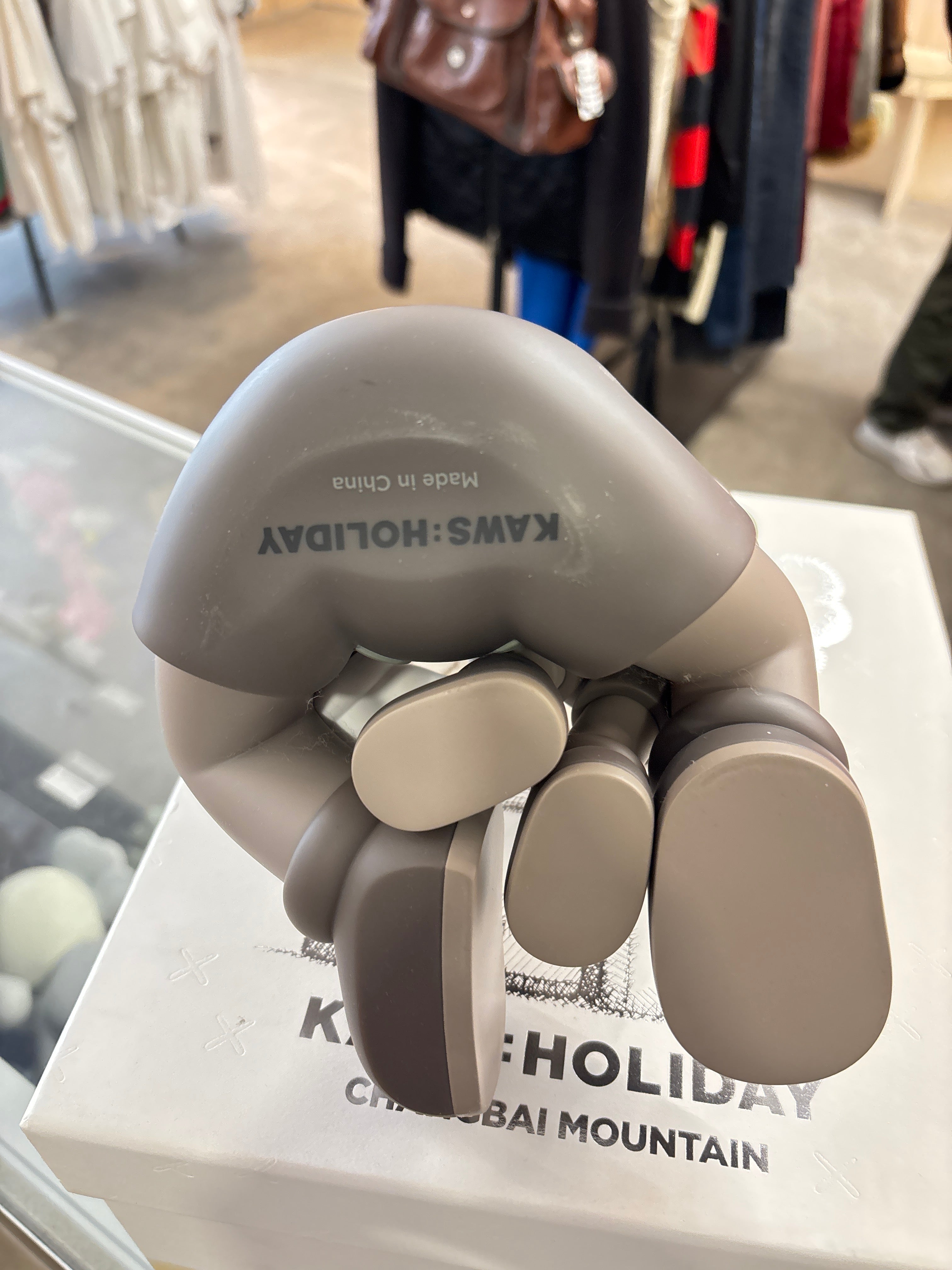 KAWS Holiday Brown