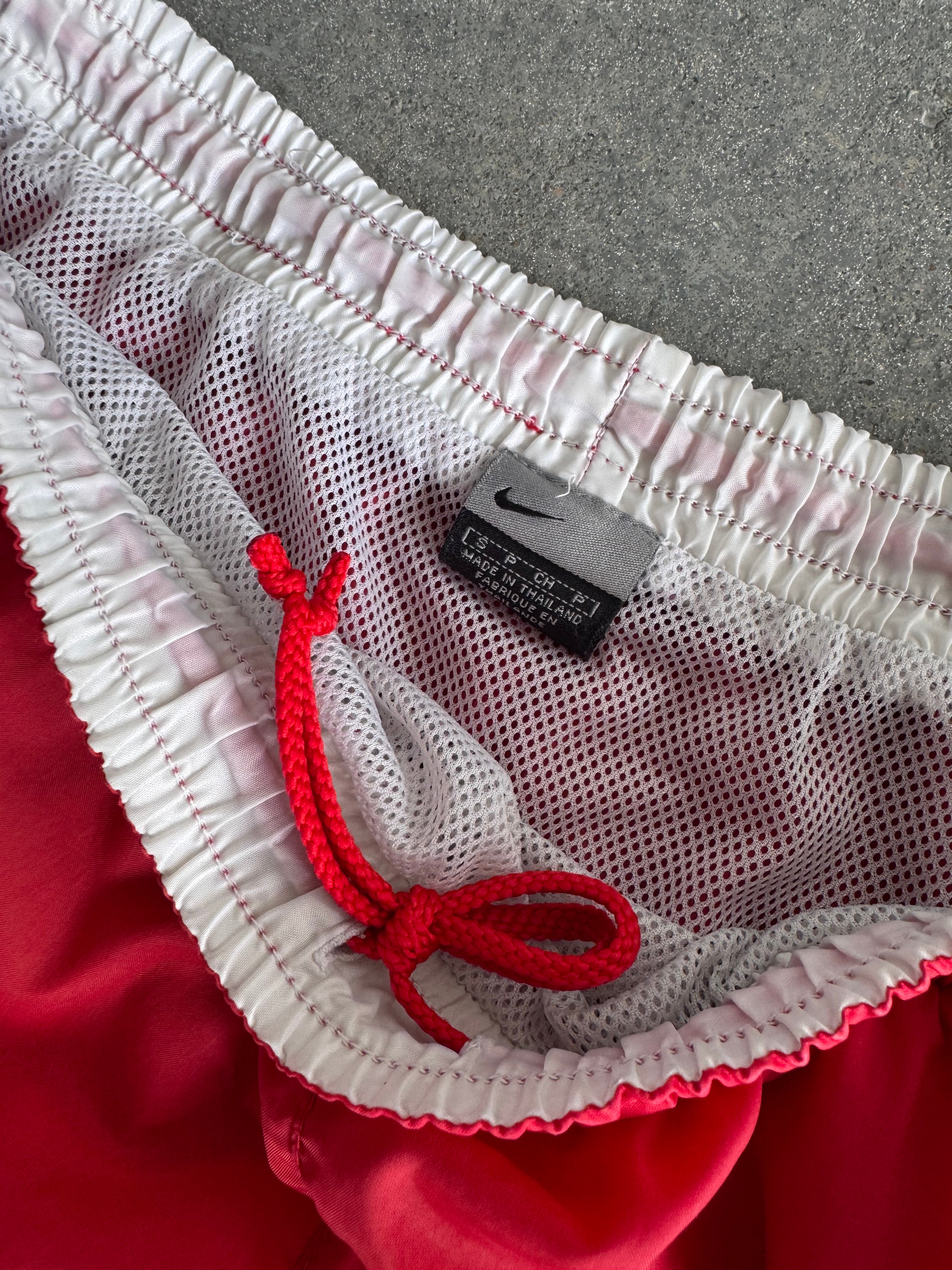 90' Nike red trunk - Sz S