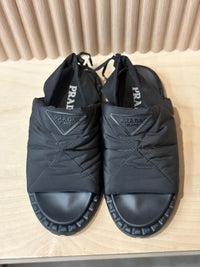 Prada Nylon Quilted sandals - size 8