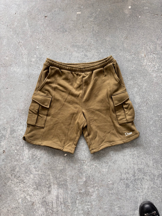 New Dime MTL Green cargo Sweatshort - Sz M