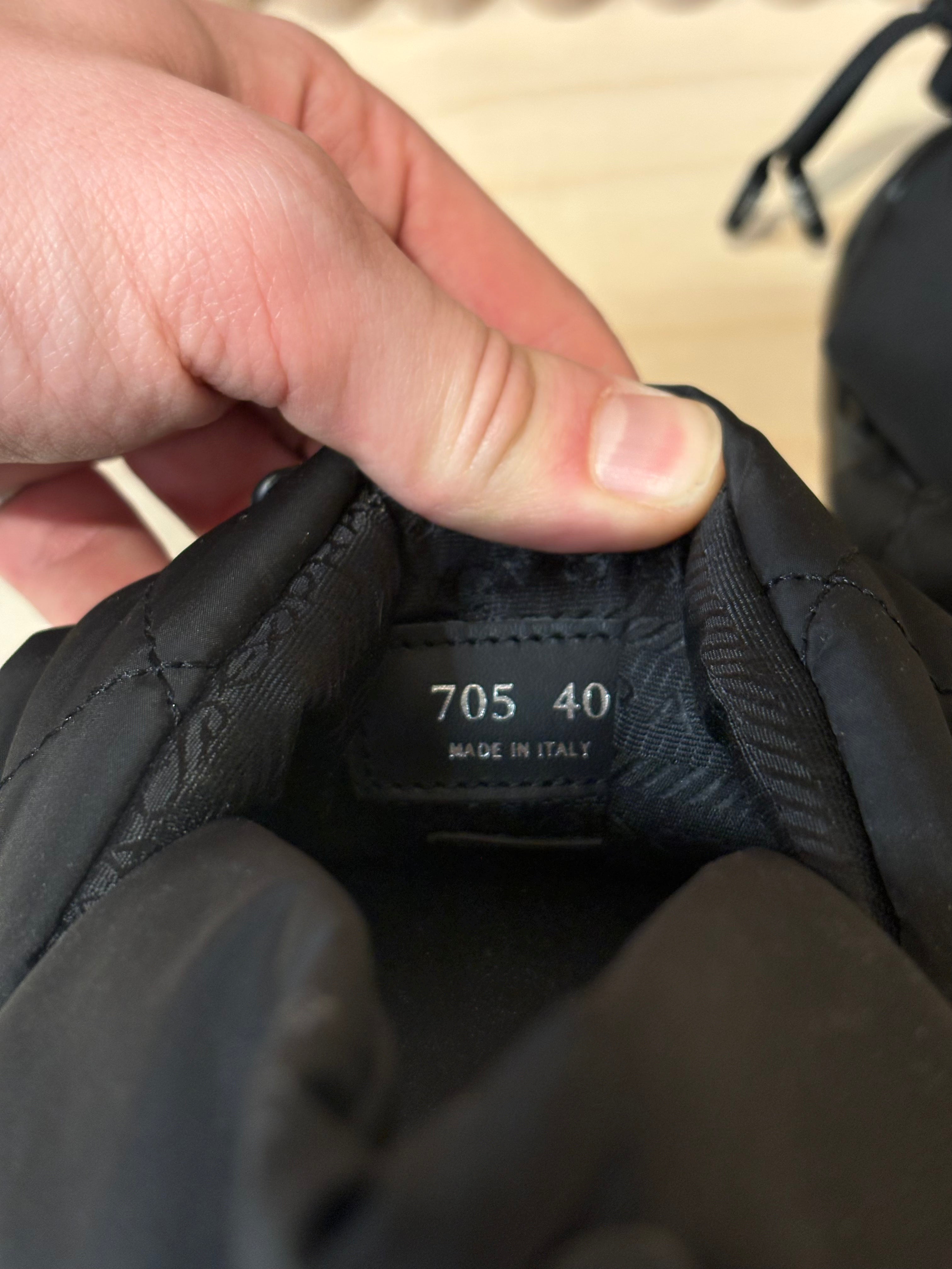 Prada Nylon Quilted sandals - size 8