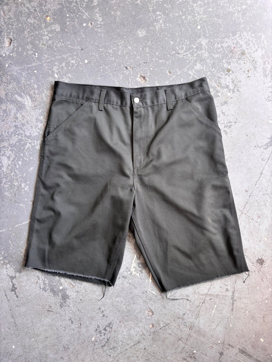 Carhartt WIP green Cut off short - Sz 36