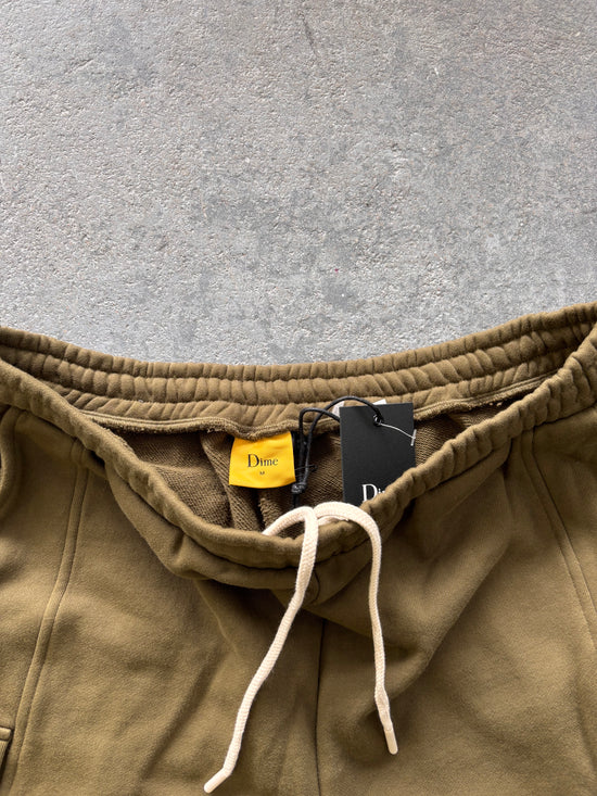 New Dime MTL Green cargo Sweatshort - Sz M