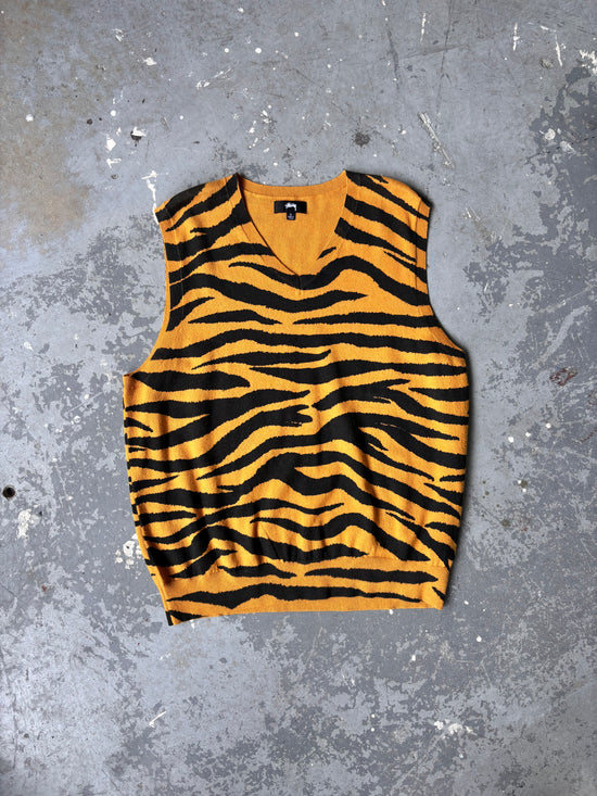 Stussy tiger Stripe Vest (Two size)