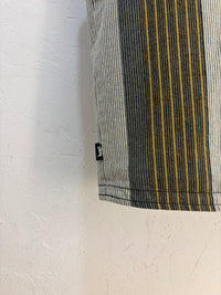Stussy Striped Cargo Vest - M