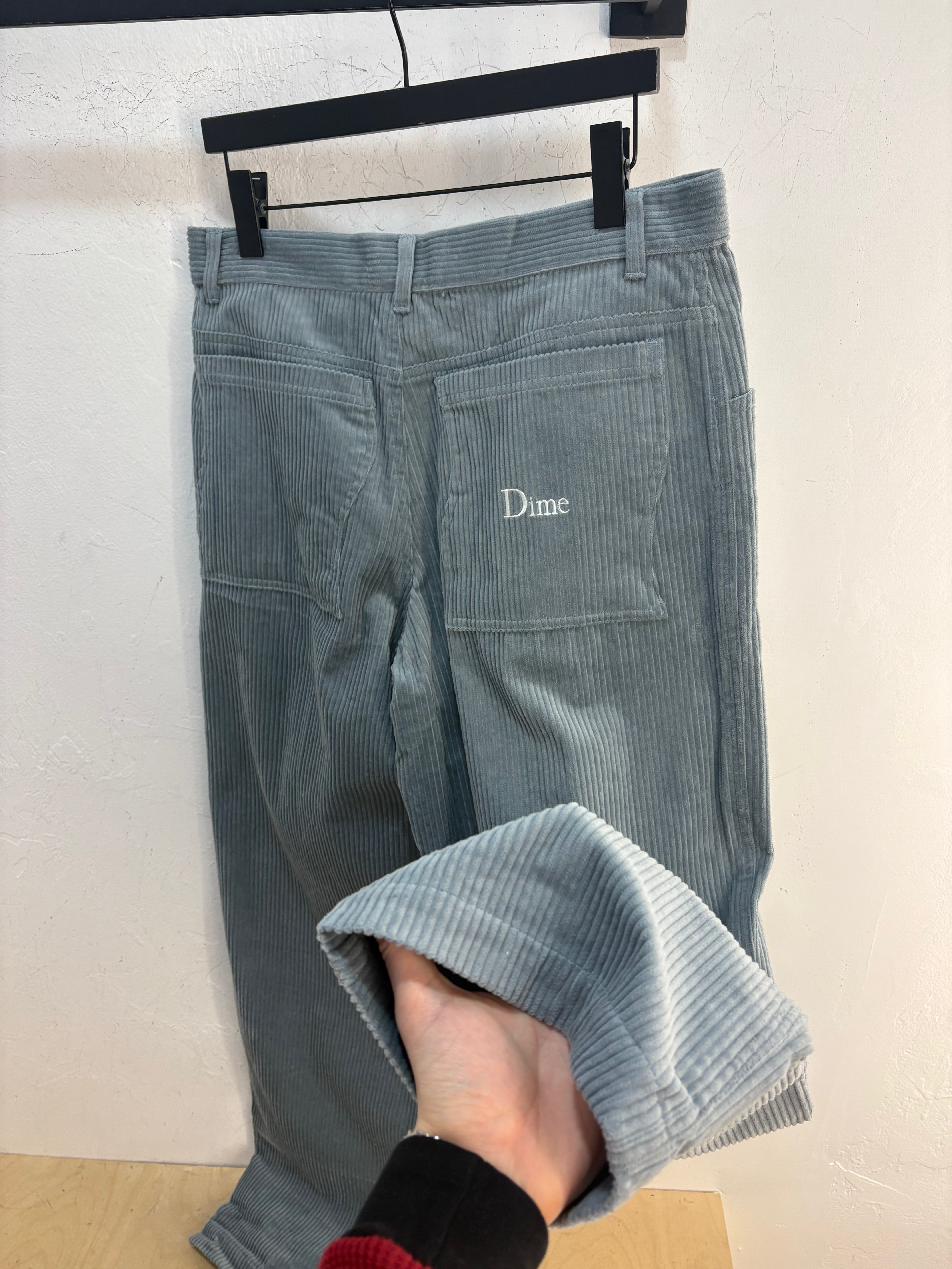 New Dime grey Corduroy pants