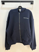 NEW Riche et en santé Navy Zipup Hoodie - M/L
