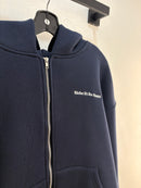 NEW Riche et en santé Navy Zipup Hoodie - M/L