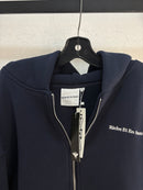 NEW Riche et en santé Navy Zipup Hoodie - M/L