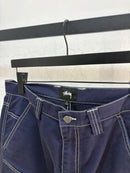 Stussy Navy double knee pants - 31