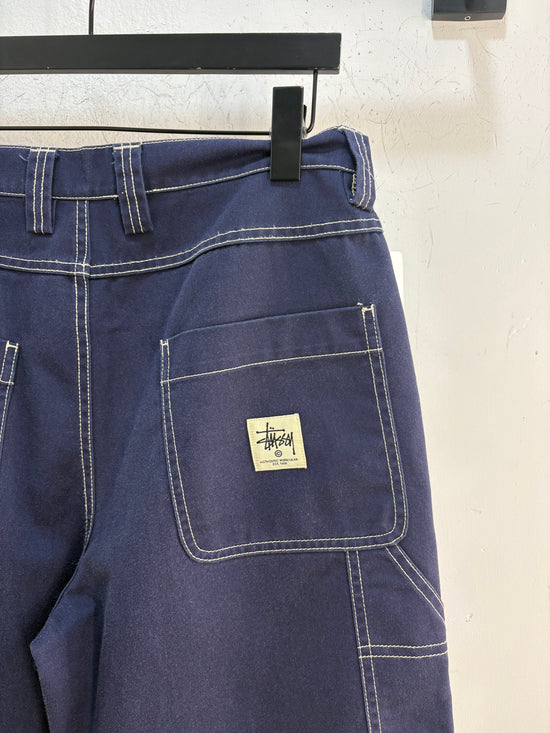 Stussy Navy double knee pants - 31
