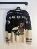 NWT Polo RL Husky Bear Wool Knit - L
