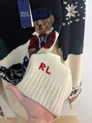 NWT Polo RL Husky Bear Wool Knit - L