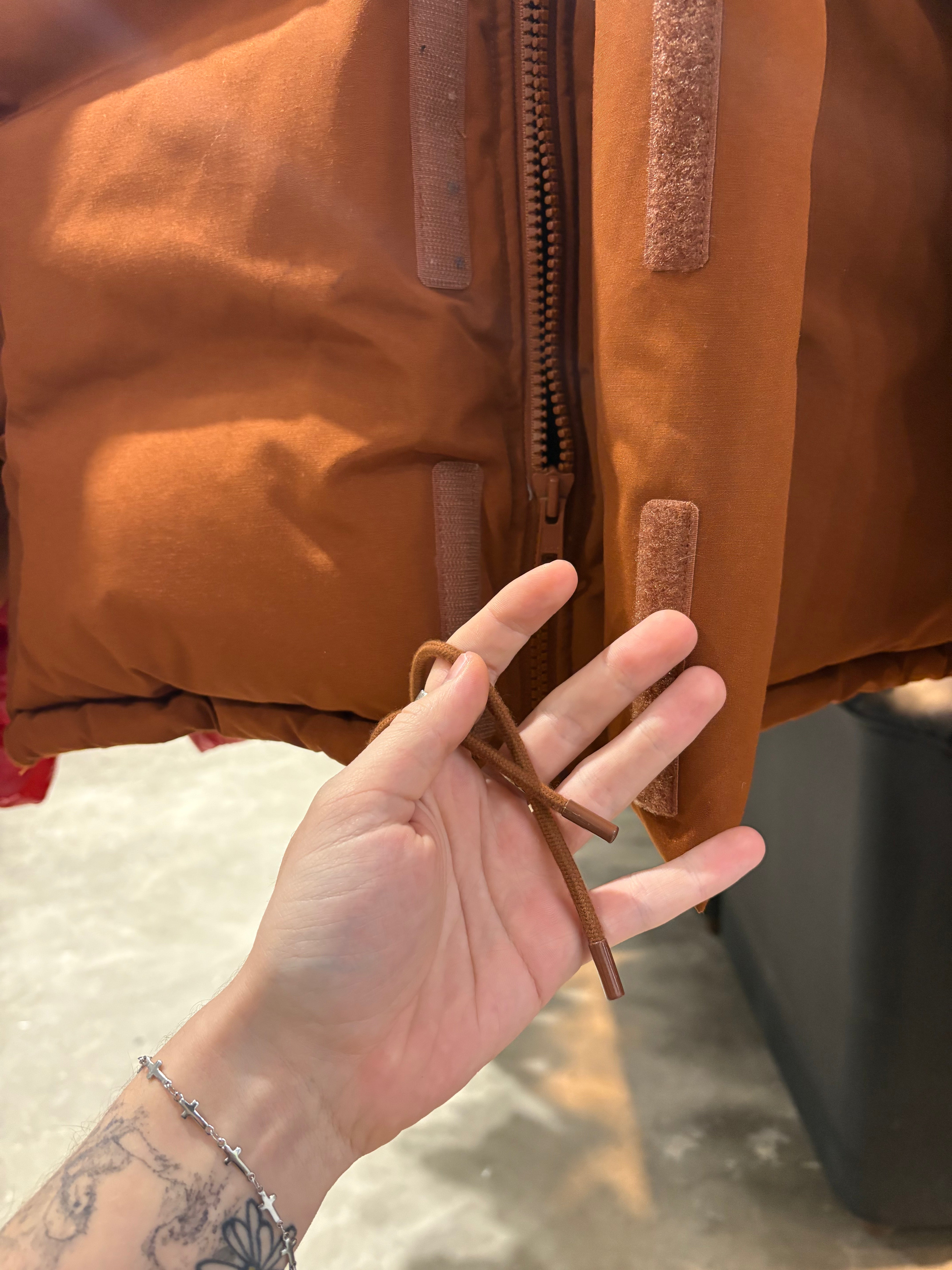 Entire Studios mega caramel puffer jacket