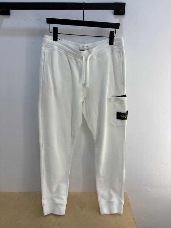 Stone Island White sweatpants - size L