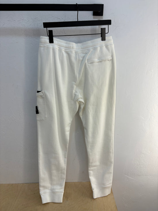 Stone Island White sweatpants - size L