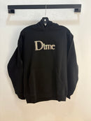 New Dime camo logo black hoodie