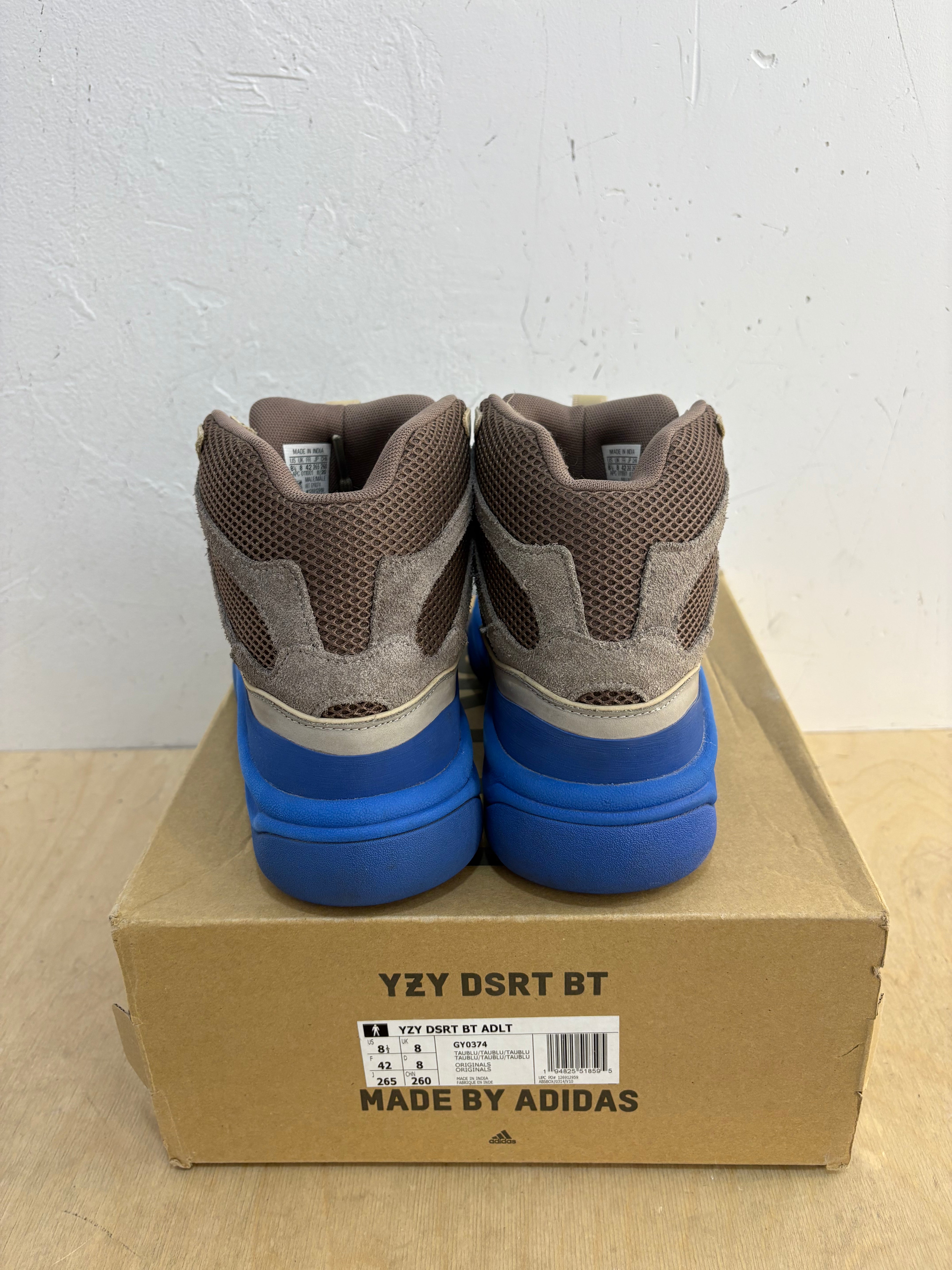 Yeezy Boots Taupe Blue - 8.5US