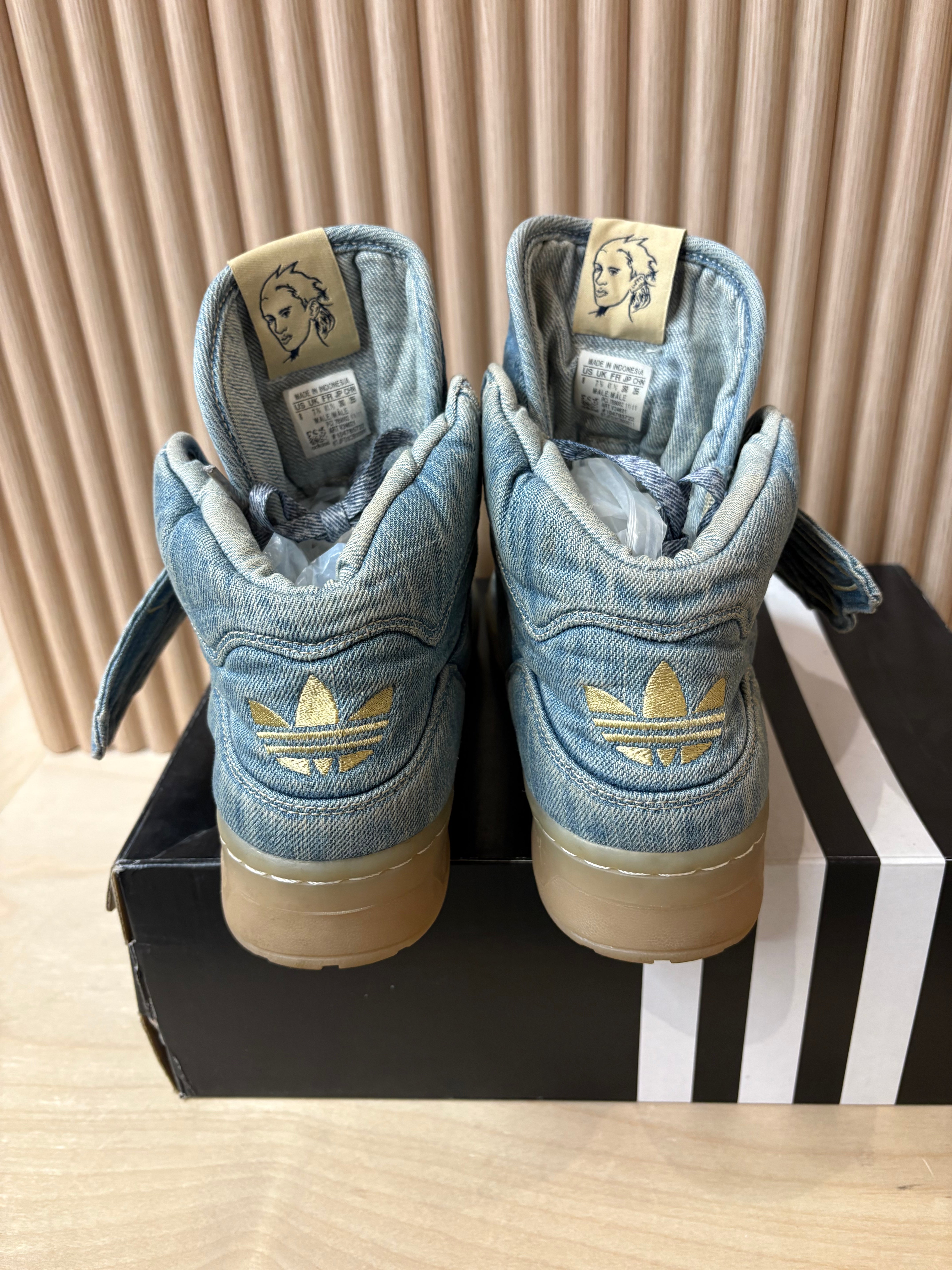 Adidas Jeremy Scott Denim Wings - 8US